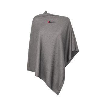 Finstrikket Poncho