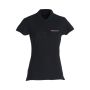 Basic Polo Dame Svart